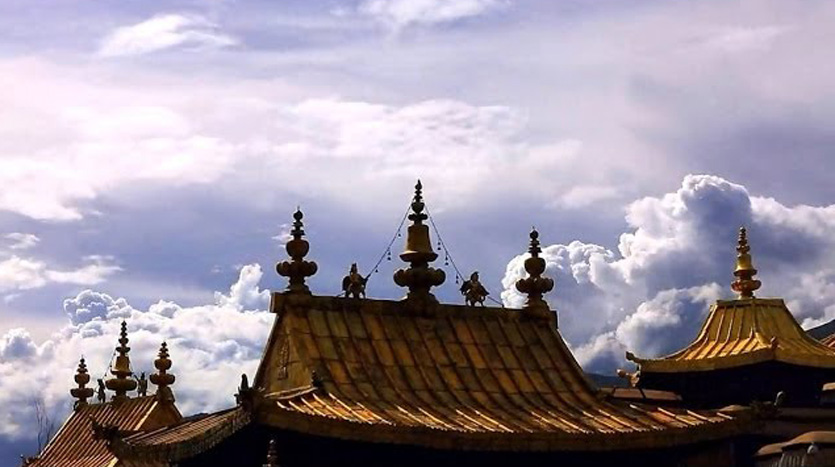 Templul Jokhang din Lhassa, capitala buddhismului tibetan